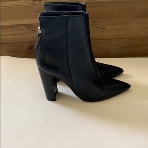 Steve Madden trista black leather